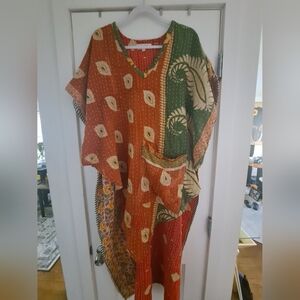 Kantha Bae Surrender Hi-Lo Poncho